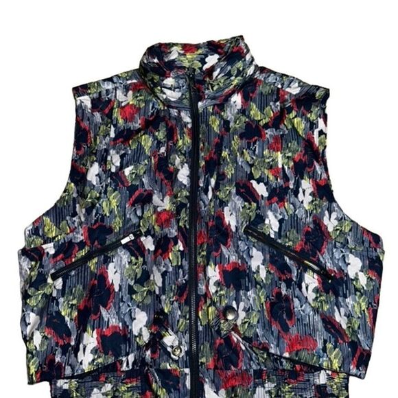 Free People Women's Multicolor Geometric Off The Grid Printed Vest Small - Picture 4 of 6